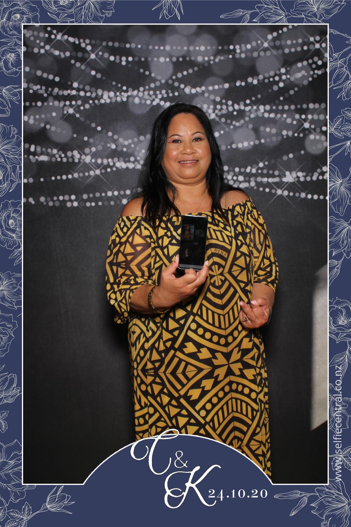 Christopher & Kataraina's wedding | View more photos from the event at gallery.photobooth.co.nz/u/SelfieCentral/Christopher-Katarainas-wedding